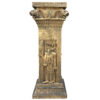 Historical Iranian Achaemenid Soldier Engraved on Column Figurine