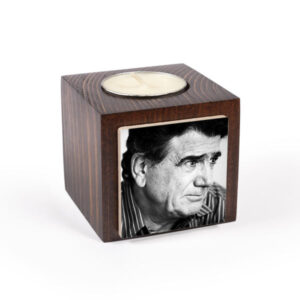 Persian Wooden Cube Tealight Holder Shajarian