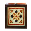 Patte Edition Wooden Tea Chest with Storage Compartments