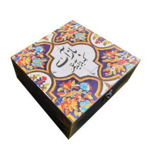 Traditional Design Wooden Tea Storage Chest – Divided Organizer Box