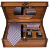Men's Tie, Handkerchief & Cufflinks Neckwear Set - Luxurious Choobi