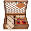 Men's Tie, Handkerchief & Cufflinks Neckwear Set - Luxurious Creami