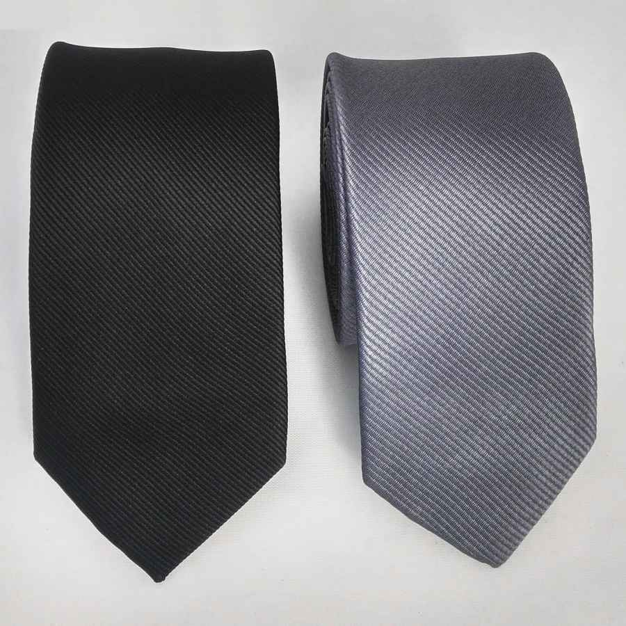 Men’s Tie, Handkerchief & Cufflinks Neckwear Set – Luxurious Gray