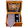 Men's Tie, Handkerchief & Cufflinks Neckwear Set - Luxurious Hamta