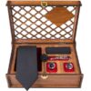 Men's Tie, Handkerchief & Cufflinks Neckwear Set - Luxurious Kabir