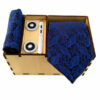 Men's Tie, Handkerchief & Cufflinks Neckwear Set - Luxurious Ocean
