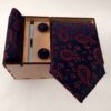 Men's Tie, Handkerchief & Cufflinks Neckwear Set - Luxurious Special