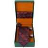 Men's Tie, Handkerchief & Cufflinks Neckwear Set - Luxurious Vira