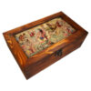 Brave King Edition Persian Tea Organizer – Premium Wooden Chest Box