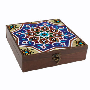 Fara Edition Persian Tea Storage Chest with Artistic Detail