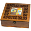 Khatoon II Wooden Tea Storage Box – Vintage Persian Chest Design