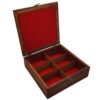 Khorshid Sun-Themed Persian Wooden Tea Chest with Storage Compartments>Product SKU <DKP-5770423