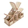 Kolbeh Vertical Wooden Tea Storage Box – Compact Persian-Inspired Organizer