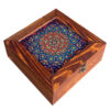 Wooden Tea Storage Chest – Elegant Persian-Inspired Organizer