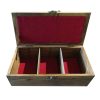 Mahsan Wooden Tea Organizer Chest – Vintage-Inspired Compartments