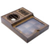 Wooden Tea Organizer Chest with Integrated Warmer – Nescafe Edition