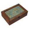 Vina Wooden Tea Organizer Chest with Storage Compartments