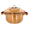 Persian Copper Cooking Pot - Traditional Hammered Artisan Style, Darya