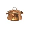 Persian Copper Cooking Pot - Traditional Hammered Artisan Style, Round II