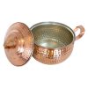 Persian Copper Cooking Pot - Traditional Hammered Artisan Style, Sahel II