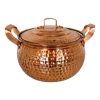 Persian Copper Cooking Pot - Traditional Hammered Artisan Style, Sahel II