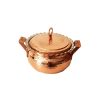 Persian Copper Cooking Pot - Traditional Hammered Artisan Style, Modern
