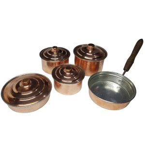 Persian Copper Cooking Pot – Traditional Hammered Artisan Style, Payami