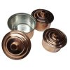 Persian Copper Cooking Pot - Traditional Hammered Artisan Style, Payami