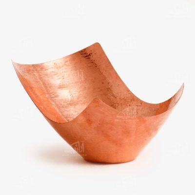 Copper Serving Bowl Suitable for Fruits and Sweets Hammered Kavir