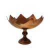 Copper Serving Bowl Suitable for Fruits and Sweets Hammered Star