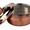 Persian Copper Cooking Pot - Traditional Hammered Artisan Style, Kamani