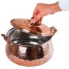 Persian Copper Cooking Pot - Traditional Hammered Artisan Style, Sarvi