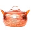 Persian Copper Cooking Pot - Traditional Hammered Artisan Style, Sarvi II