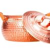 Persian Copper Cooking Pot - Traditional Hammered Artisan Style, Sarvi II