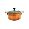 Persian Copper Cooking Pot - Traditional Hammered Artisan Style, Zanjan