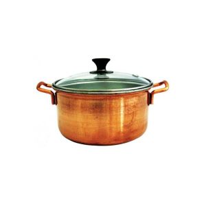 Persian Copper Cooking Pot – Traditional Hammered Artisan Style, Zanjan