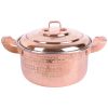 Persian Copper Cooking Pot - Traditional Hammered Artisan Style, Zanjani
