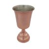 Handcrafted Persian Copper Wine Glass Stemware - Hammered Model Tanin