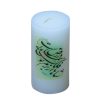 Persian White Candle - Model Calligraphy (2x)