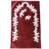 Islamic Prayer Mat Velvet Sajadah Lightweight Red