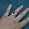 Persian Yemeni Aqeeq Silver Ring for Men Taban I