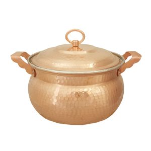 Persian Copper Cooking Pot – Traditional Artisan Style, Amini
