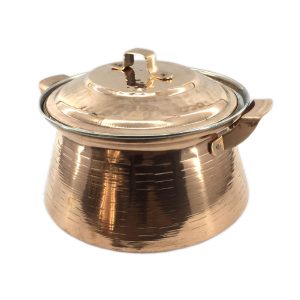 Persian Copper Cooking Pot – Traditional Artisan Style, Sahand