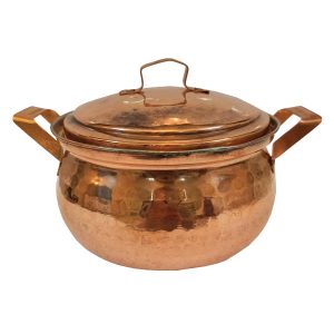 Persian Copper Cooking Pot – Traditional Artisan Style, Shin