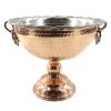 Copper Dessert Serving Bowl Traditionally Hammered Faran