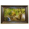 Hand-Knotted Persian Pictorial Rug from Tabriz Depicting Garden