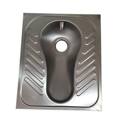 Persian Stainless Steel Squat Toilet Pan - Premium Squatting Pan