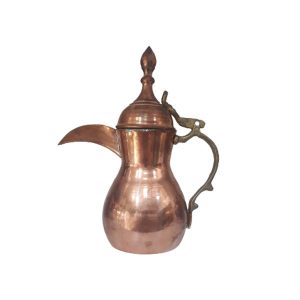 Handcrafted Copper Dallah Arabic Coffee Pot – Ahmadi Model