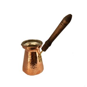 Copper Cezve – Handcrafted Hammered Turkish Coffee Pot, Gohar Model