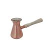 Handcrafted Copper Turkish Coffee Pot - Classic Antique Ibrik, Kia Model